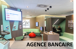Visite virtuelle agence bancaire